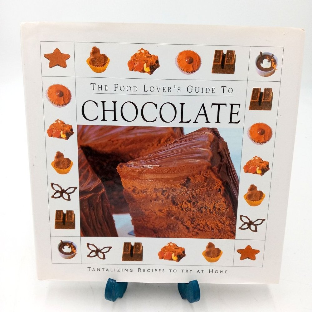 Food Lovers Guide To Chocolate Cookbook Cakes Cookie Desserts Recipe Book Vintag